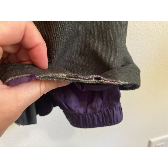 Aperture Technical Outerwear Waterproof Women Size Small Snow Pants Black Purple - Picture 9 of 14